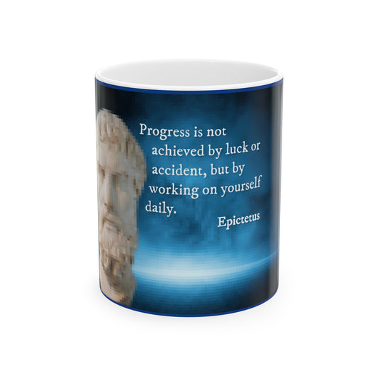 1 Progress is not achieved by luck or accident, but by working on yourself daily. Epictetus